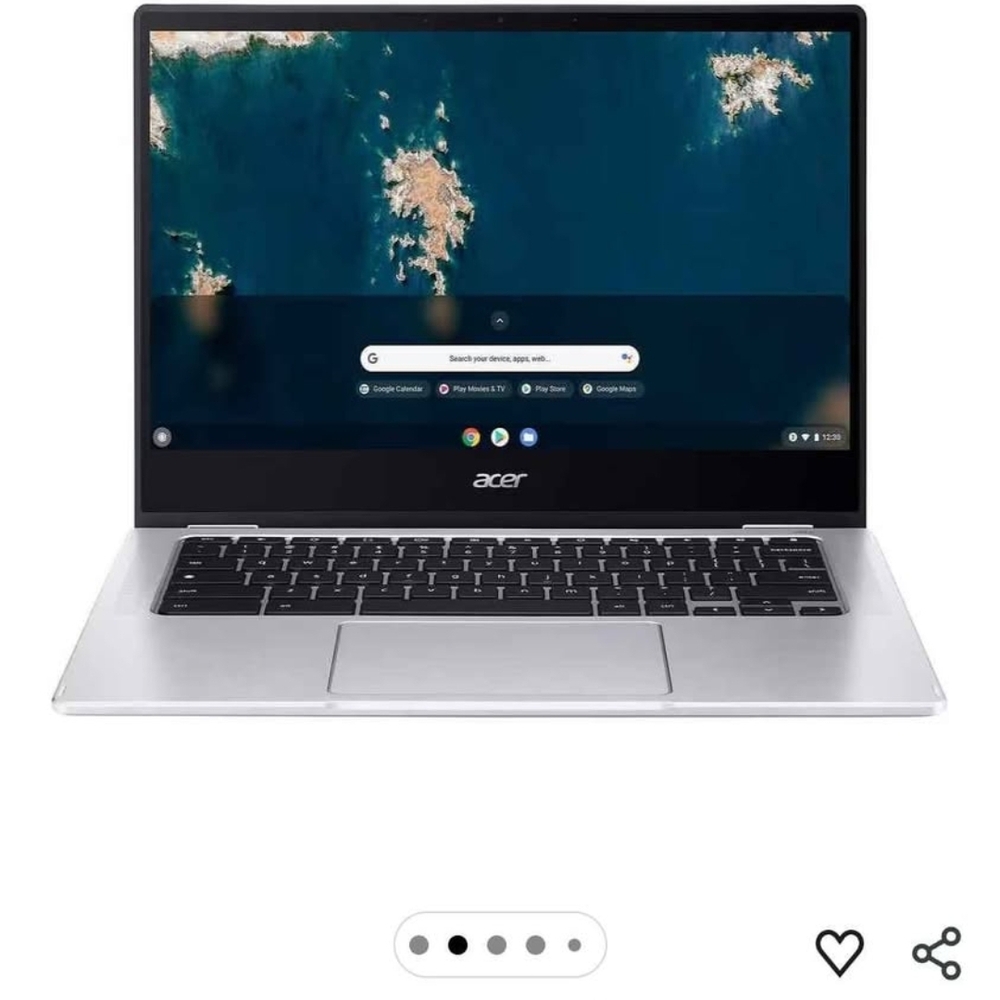 Acer Sleek Silver Laptop